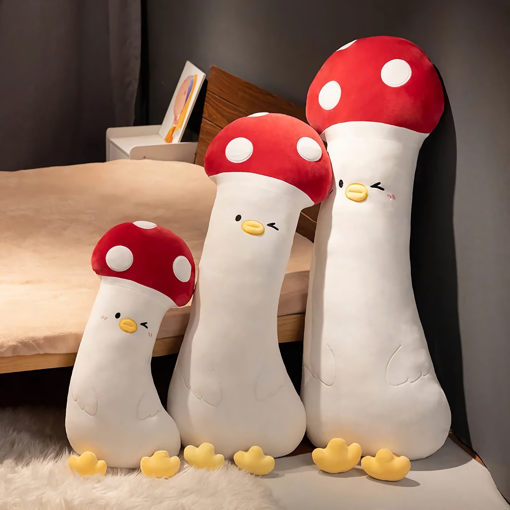 Veggie Chick Squad, Cuddly Tall Plush Friends - Hops and Pops - Cute - Plushies - Kawaii - Vegetables Plush - Stuffed Animals