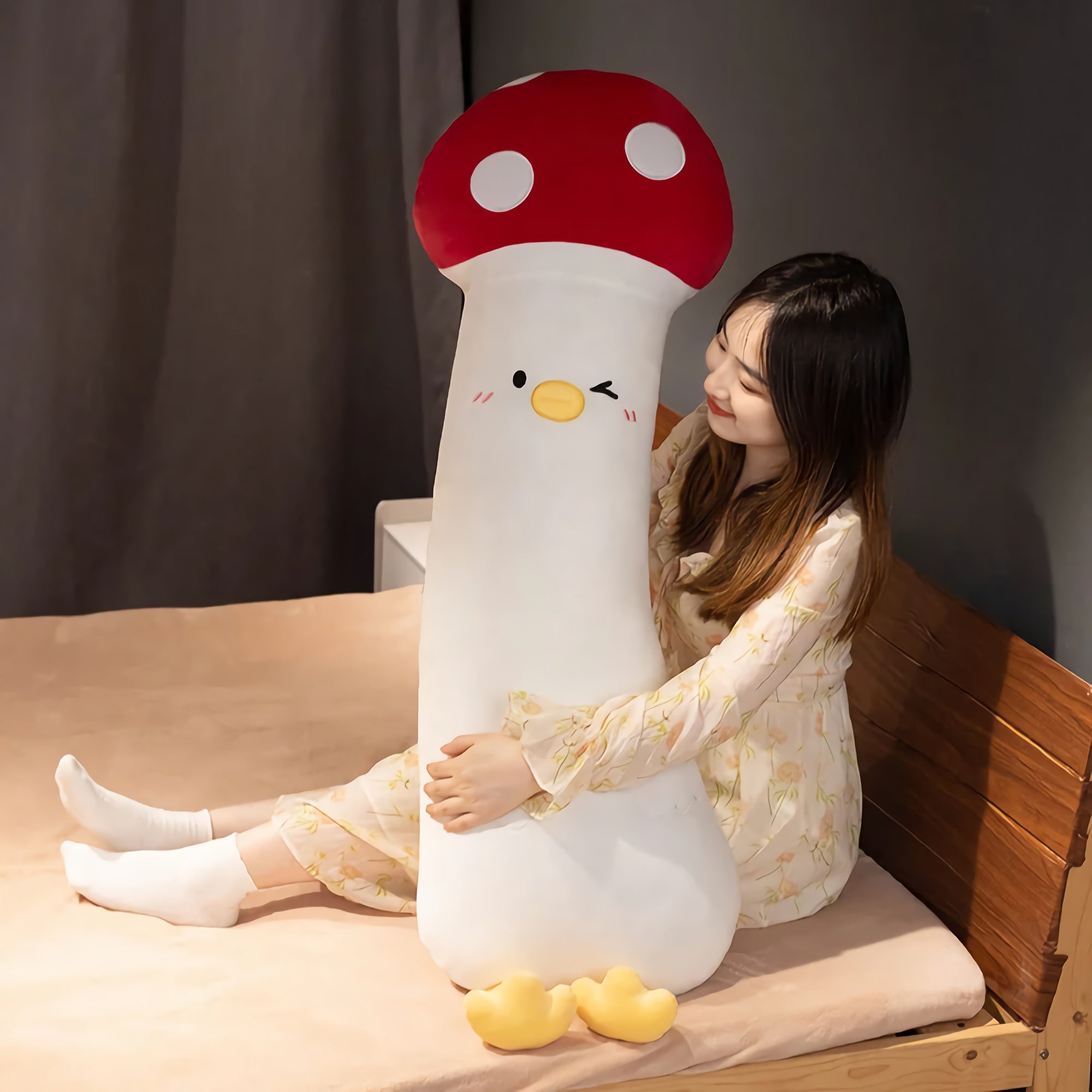 Veggie Chick Squad, Cuddly Tall Plush Friends - Hops and Pops - Cute - Plushies - Kawaii - Vegetables Plush - Stuffed Animals