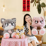 Wide-Eyed Snuggle Pals Plushies - Hops and Pops - Cute - Plushies - Kawaii - Features: Big Eyes