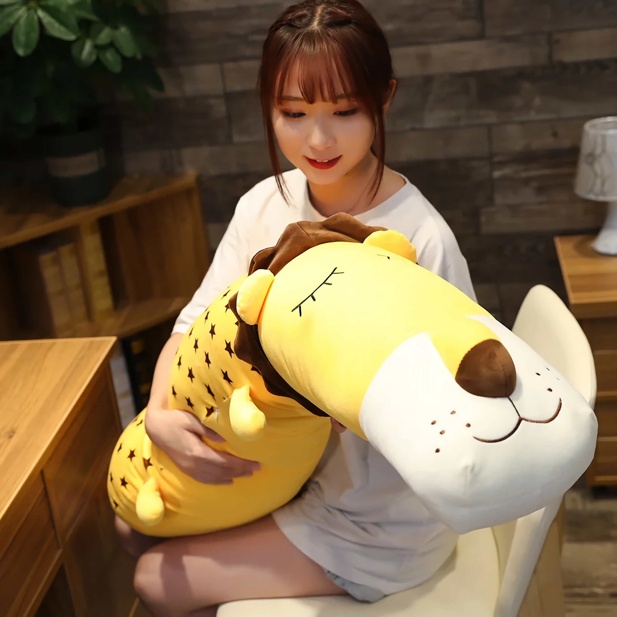 Zzzoo Buddies Looong Animal Plushies for Dreamy Snuggles - Hops and Pops - Cute - Plushies - Kawaii - Stuffed Animals
