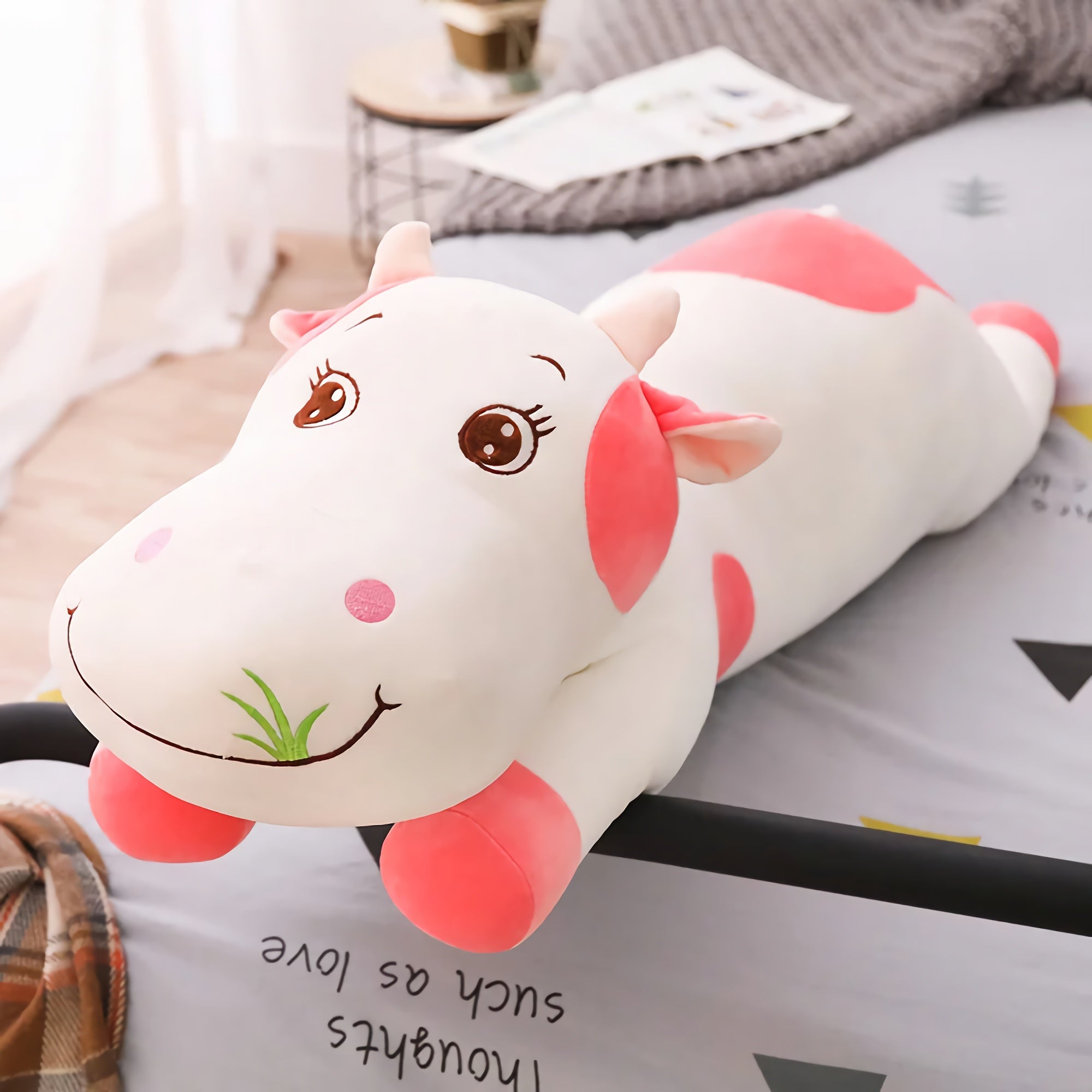 MooBuddies Huggable Looong Cow Plush