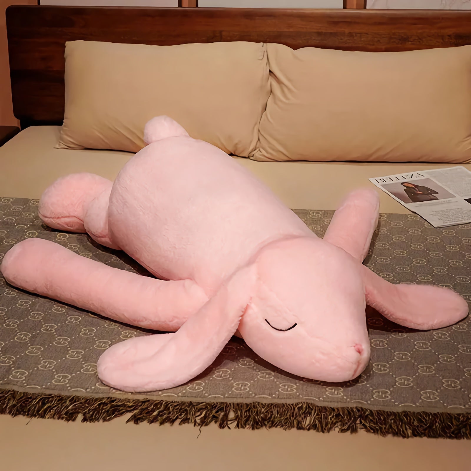 Dreamy Snuggle Bunnies Plush Rabbit Pillows