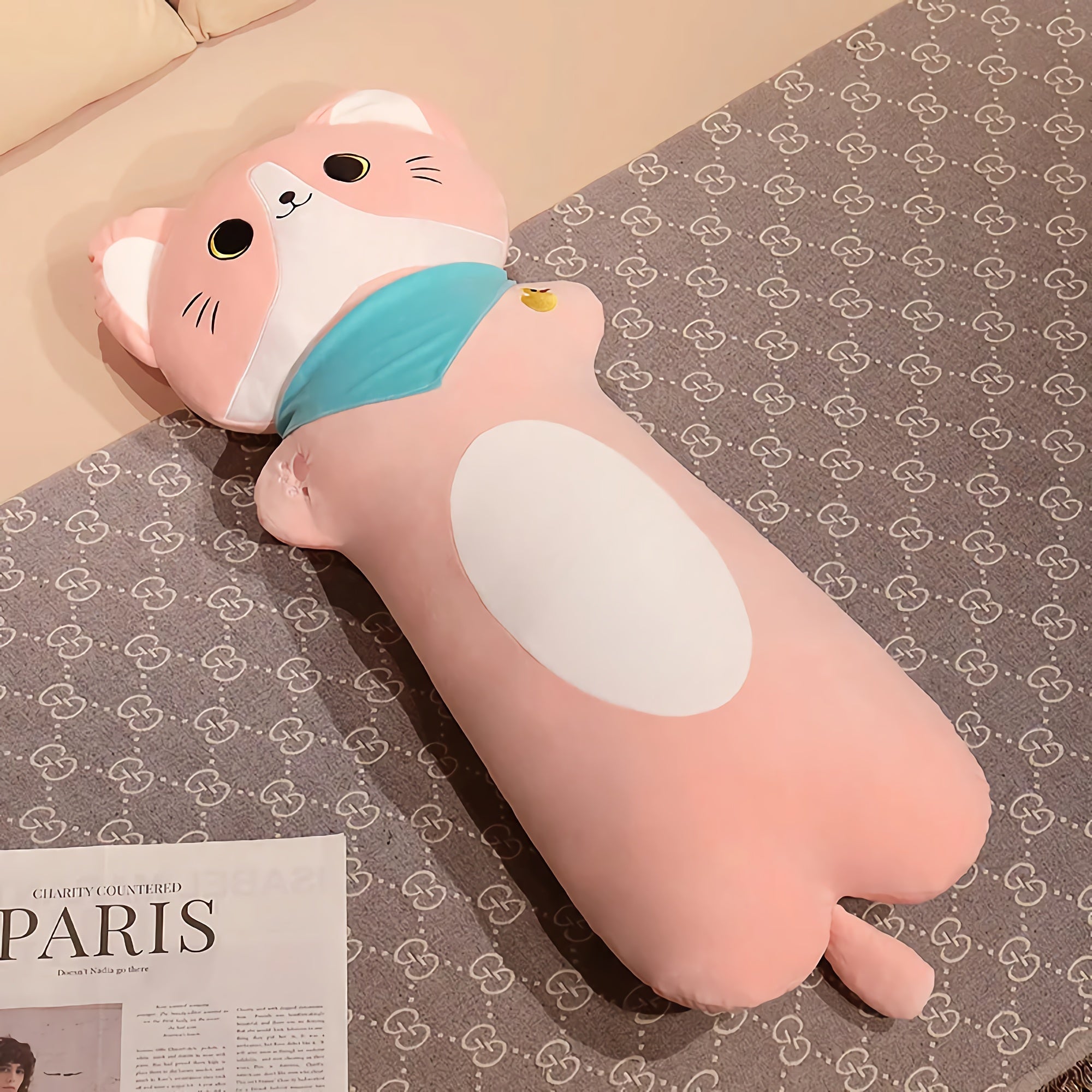 Cozy Scarf Cat Buddy Looong Plushie