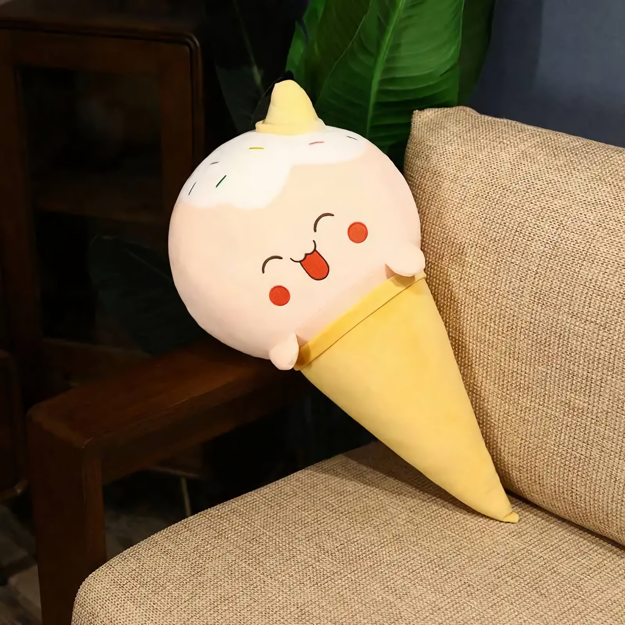 Cone Cuties, Kawaii Ice Cream Plush Cushions