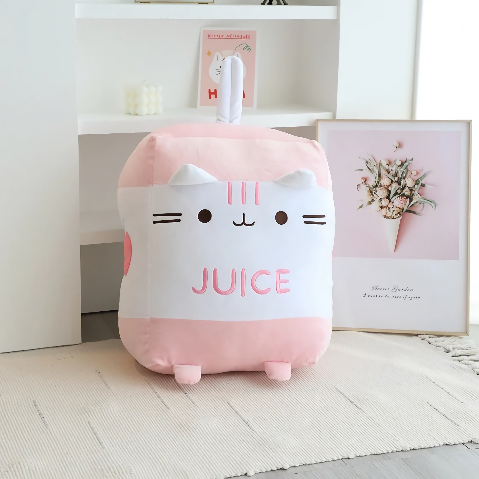 Sippy Paws Cat Milk & Juice Box Plushies
