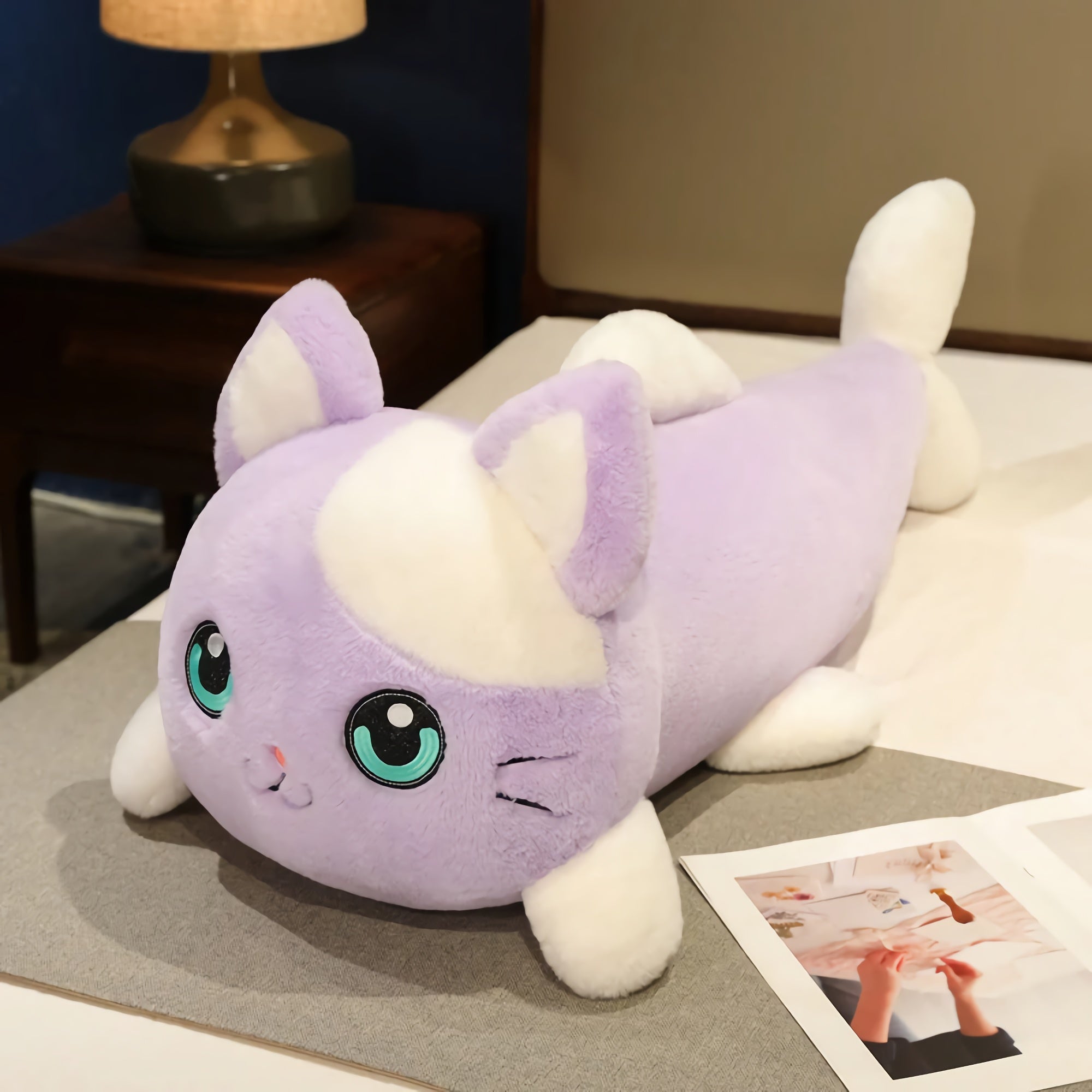 Mermeow Plush Magical Cat-Fish Pillow