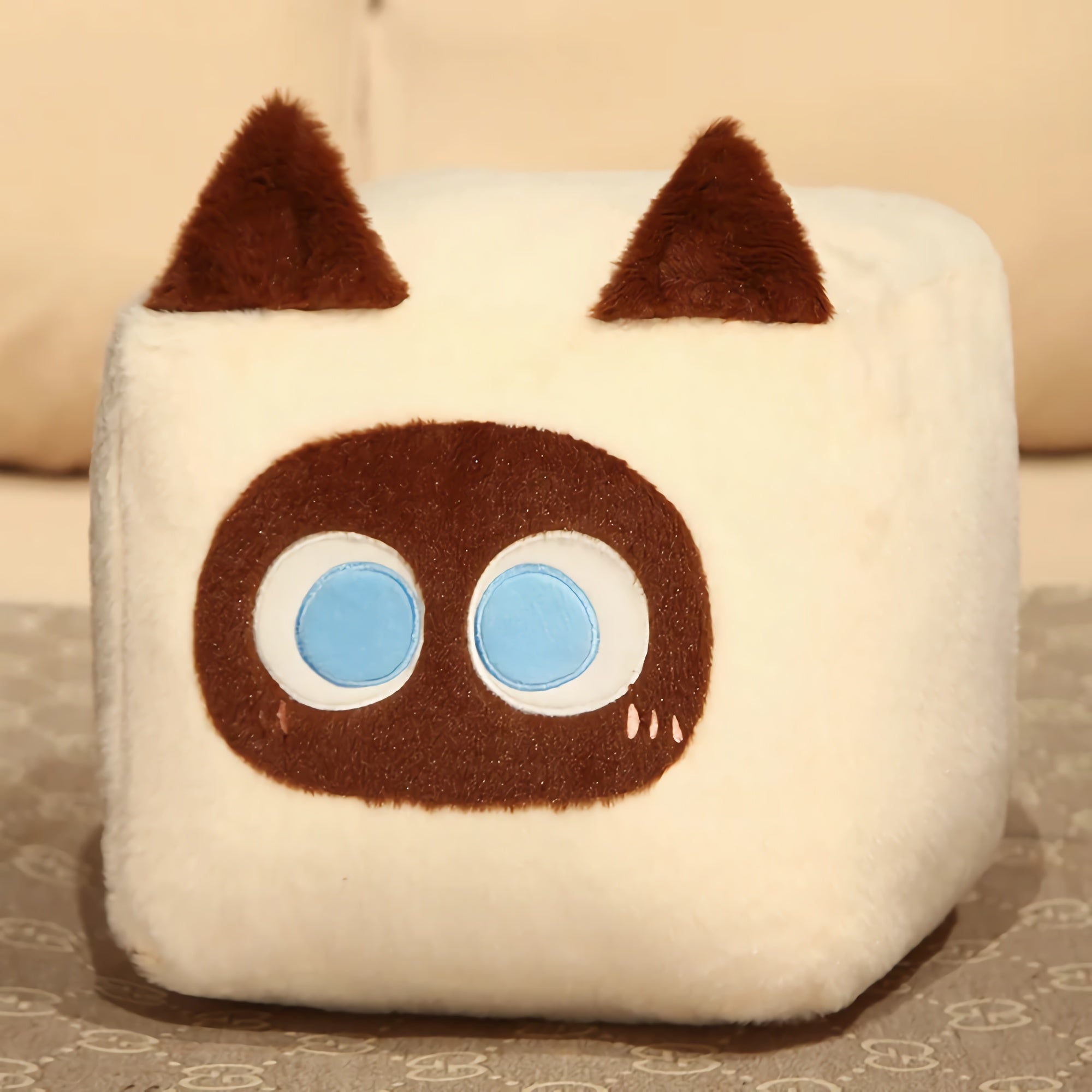 Tofu Cat Plushies - Soft & Squishy Cube Companions