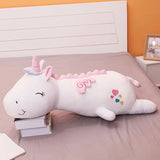 DreamWhirl Unicorns, Pastel Plush Pillow Companions