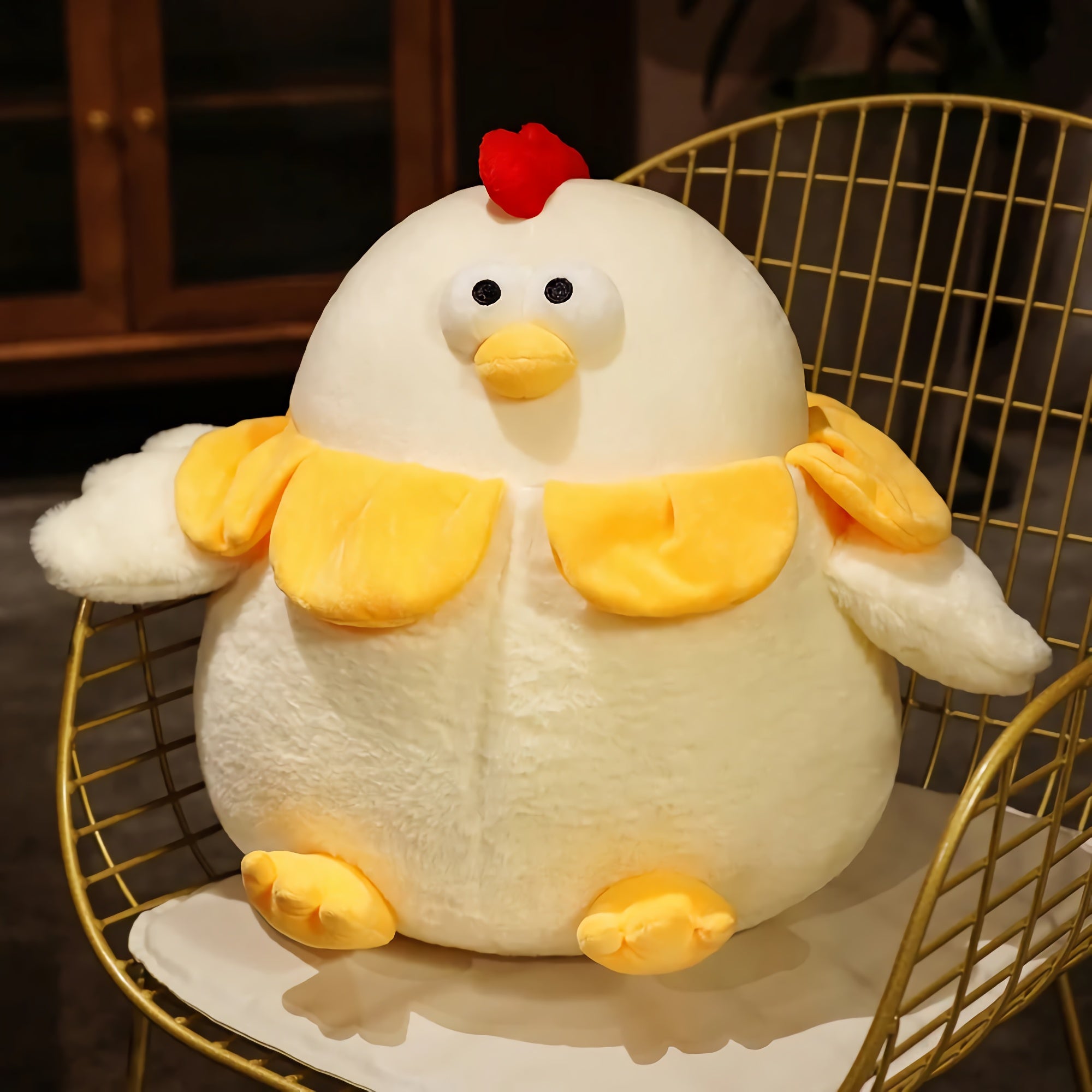 Puffy Poulet Adorable Chicken Plushie
