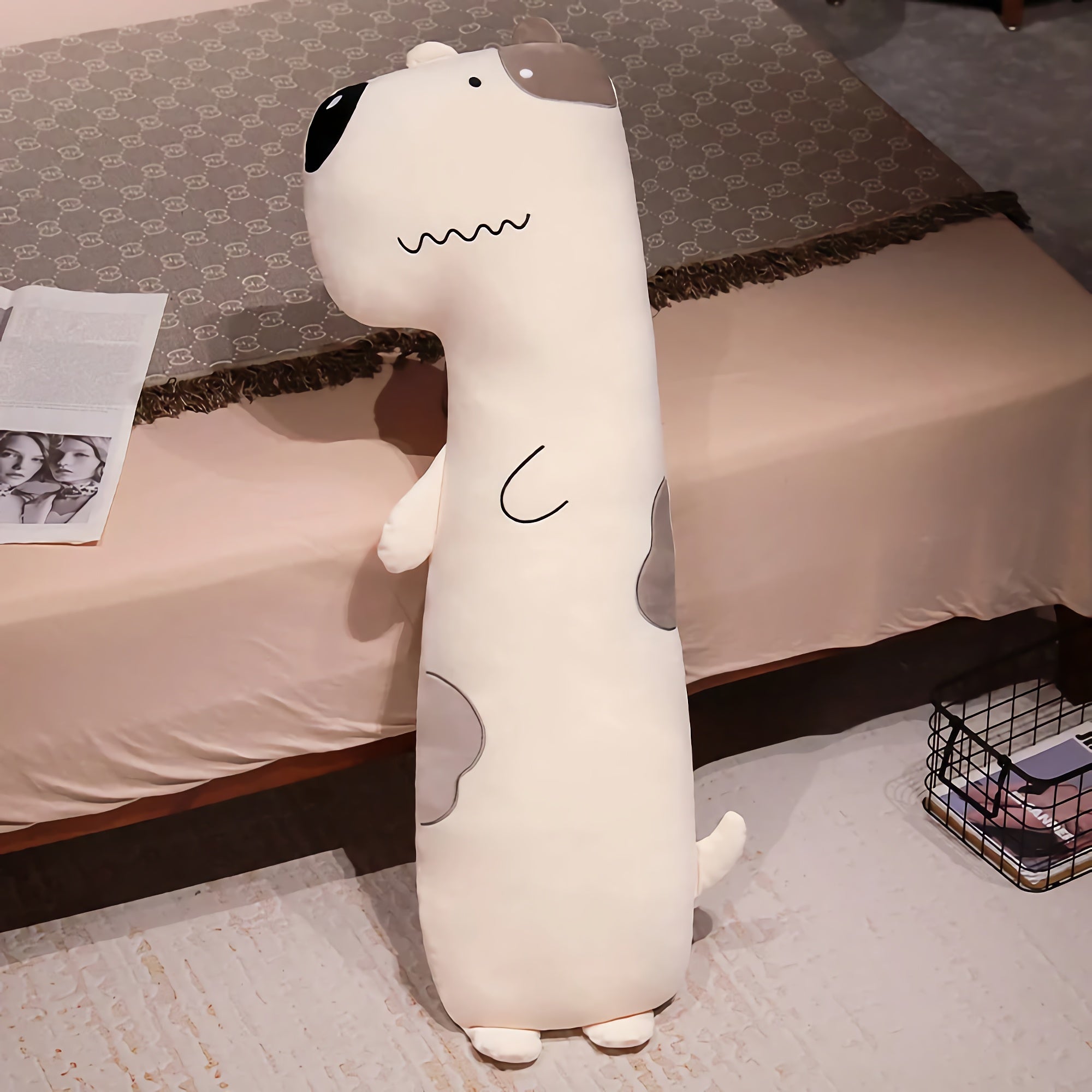 Lanky Pups Looong Plush Dog Pillows