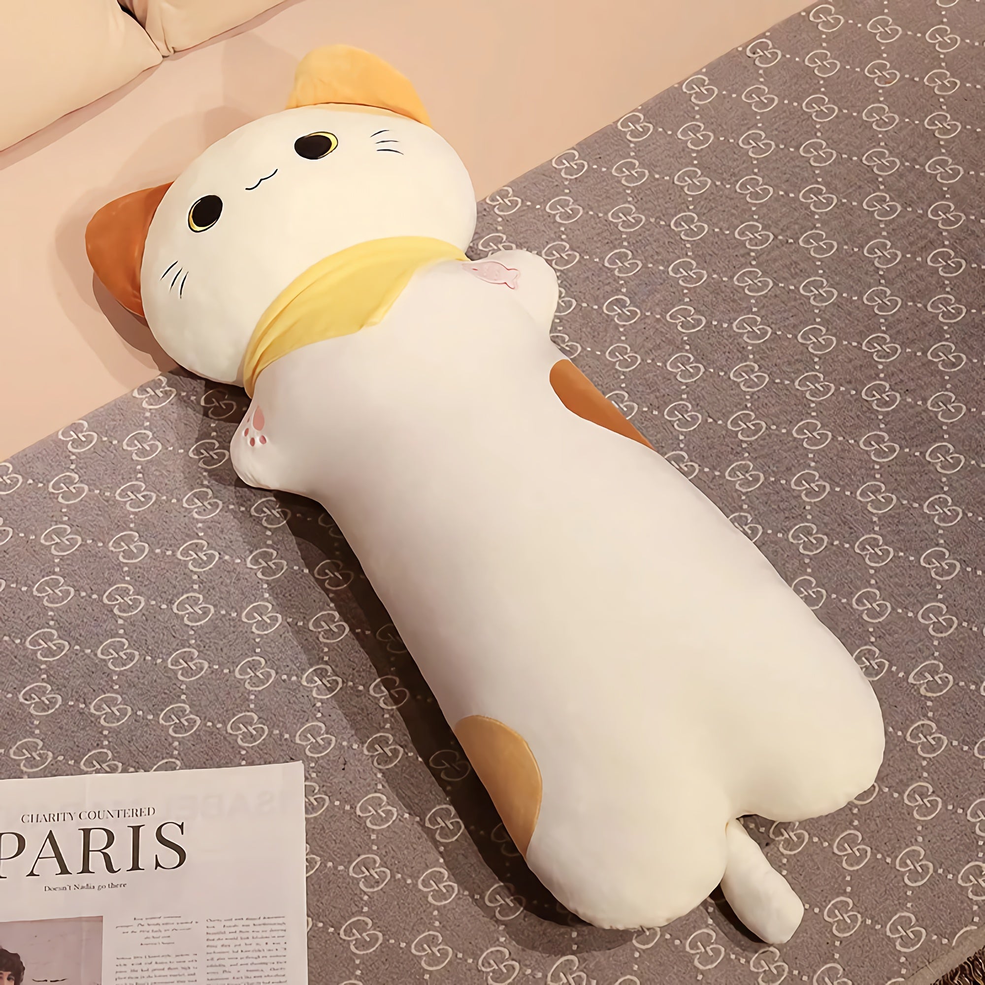 Cozy Scarf Cat Buddy Looong Plushie