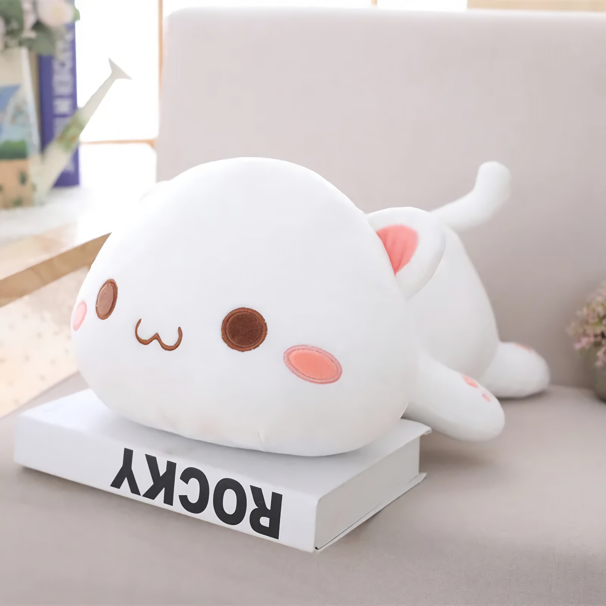 Squishy Stack Cats Adorably Plump Stuffed Animal Pillows
