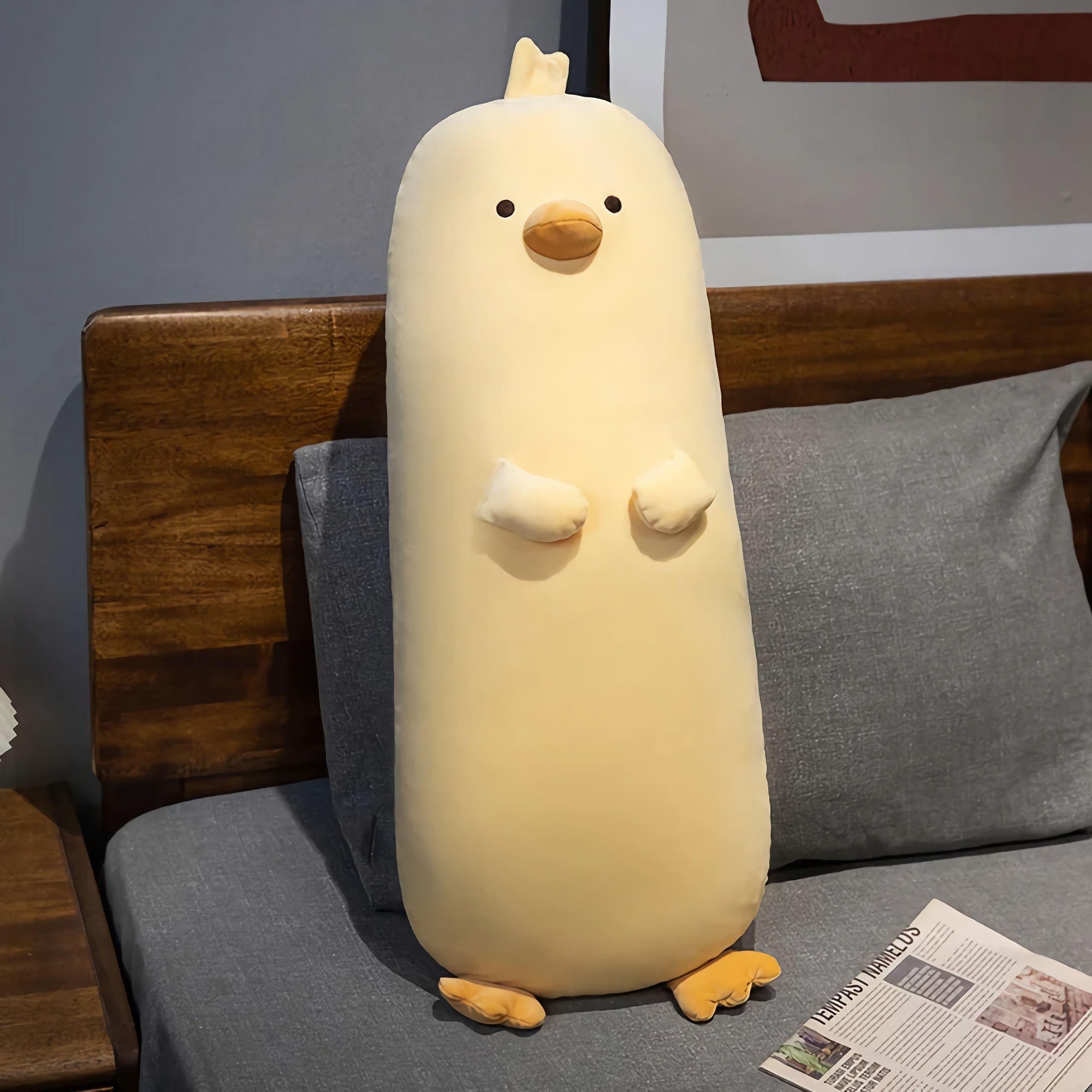 Chubby Huggable Duck Plushie