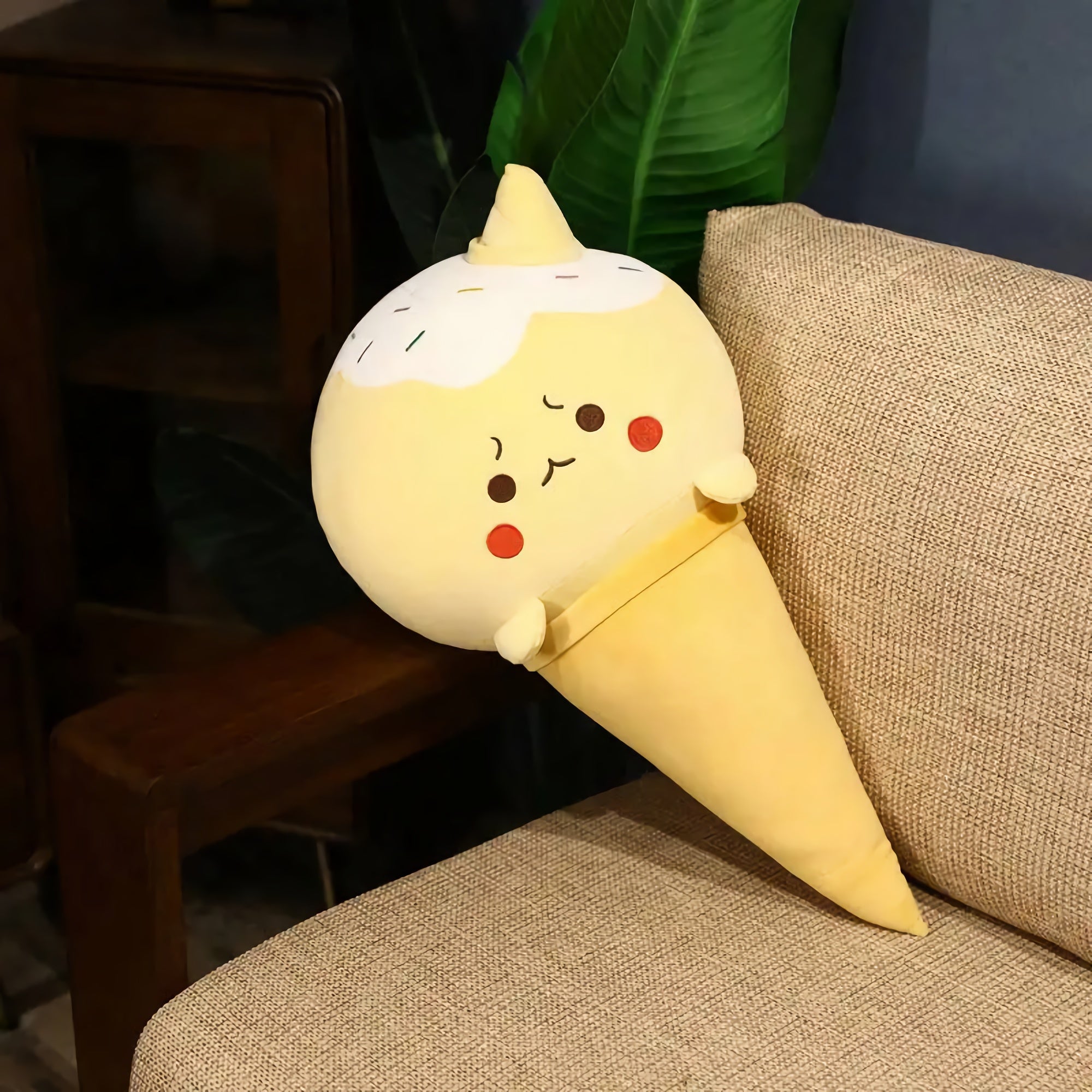 Cone Cuties, Kawaii Ice Cream Plush Cushions